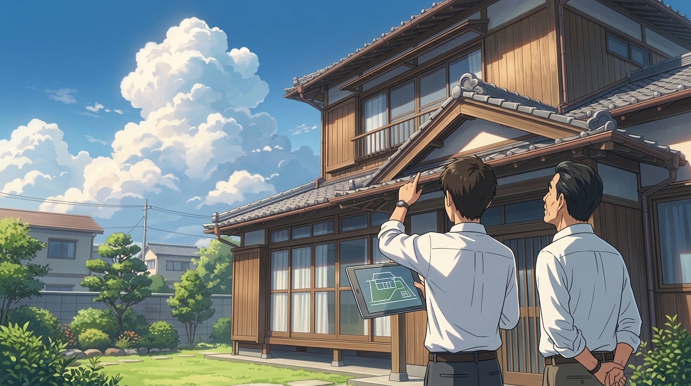 建物付きで売る？解体して更地にする？
